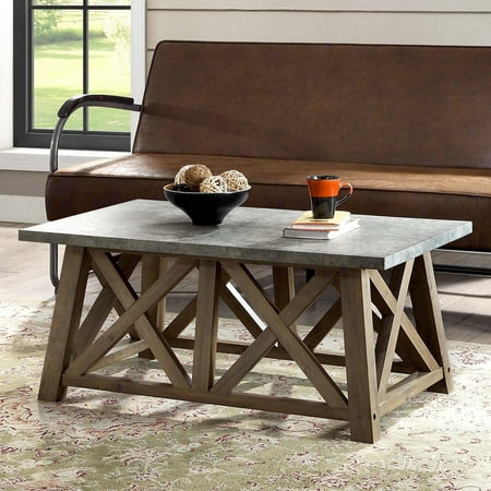 Better Homes & Gardens Granary Modern Farmhouse Coffee Table, Multiple Finishes