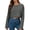 #128-Gray, variant on Craaazy Women's Loose Solid-Color Long-Sleeved Crew Neck Comfy Cropped Sweatshirts Gifts