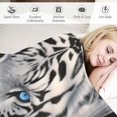 thumbnail image 3 of FUMJ White Tiger Blanket Super Soft Blankets Tiger Blanket Gift for Women Men Teens Tiger Lovers - Cozy Breathable Blanket White Tiger Fluffy Blanket Decor Sofa Bed Couch, 3 of 6