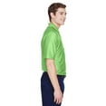 thumbnail image 3 of UltraClub Men'S Cool & Dry Elite Tonal Stripe Performance Polo 8413 - Apple Size 2XL, 3 of 3