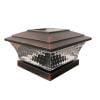 

HZEWLS Solar Post Cap Lights 3 Working Mode Waterproof Outdoor Column Patio Light