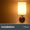 Wall Light Installation by Porch Home Services