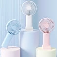 thumbnail image 3 of fastboy Portable Fan Button Switch Battery Powered Adjustable Cooling Fans Cooler White Type 1 1Set, 3 of 6