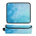thumbnail image 2 of Hair Tools Storage with Heat Resistant Mat- A Translucent Printed Design Curling Iron Travel Bag/Flat Iron Case for Women, 2 of 8