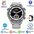 thumbnail image 1 of Huawei-reloj inteligente Xiaomi NFC para hombre, dispositivo con rastreador GPS, Pantalla AMOLED HD de 454x454, frecuencia cardíaca, ECG + PPG, Bluetooth, llamadas, novedad de 2023 xuanjing  unisex, 1 of 2