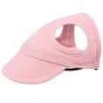 thumbnail image 1 of Sombrero deportivo de gorra de béisbol de moda con orificios para los oídos para de perro mascota al S / M / L / XL - tal se describe, S S Yinane Sombrero de béisbol para perros, 1 of 8