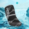 thumbnail image 2 of Black L Waterproof Dog Paw Protector Booties For Small Medium Large Dogs Outdoor Hiking Walking, 2 of 7