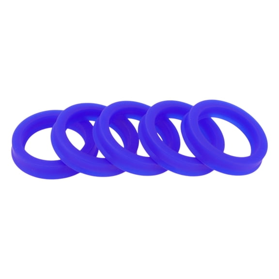 Universal Oil Seal UN Lip Seal Ring Rotary Shaft Seal 30x40x8mm High Pressure TPU Blue 5 Pcs