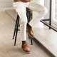 thumbnail image 5 of Zapatos Casual de Vestir Bruno Marc para Hombre Marrón Talla 12W, 5 of 9