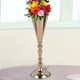 thumbnail image 3 of Arreglos artificiales de adorno de florero de lujo Zulema L oro florero decorativo, 3 of 8