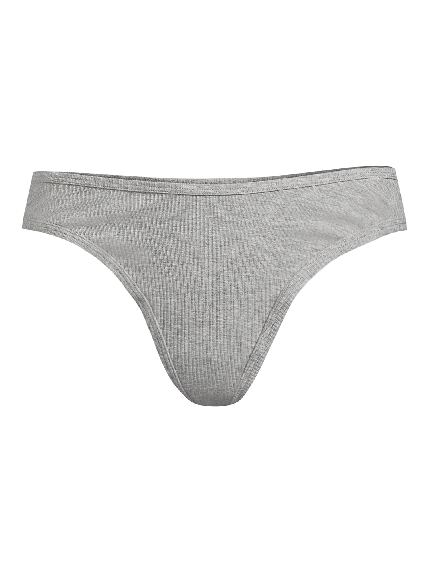 No Boundaries Cotton Thong Panty, Women's and Women's Plus
