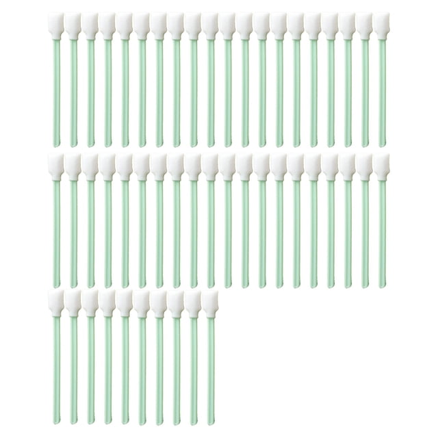 SUNONESIE 150/100/50pcs Professional Foam Cleaning Swab Sticks for Lab Dust-Free Cleaning Sponge Tip Swabs Solvent format Inkjet Printer Optical Equipment