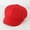 Red, variant on Fashion Children Pure Color Flush Thickening Protectors Keep Warm Beret Cap Hat Red