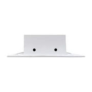 BUILDMART - 48 Inch Linear Slot Diffuser - 2 Slot - Double Slot - White Decorative Linear Air - Modern Vent Cover for Ceiling, Walls & Floors - Texas Buildmart