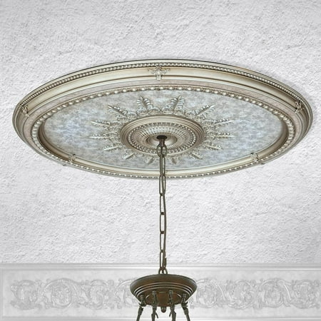 

AFD Champagne Large Oval Chandelier Ceiling Medallion 79 inches