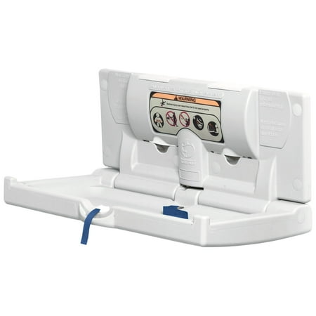 - Foundations Horizontal Polyethylene Wall Mount Changing Station