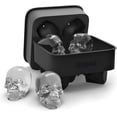 thumbnail image 1 of 3D Skull Ice Mold Tray, Super Flexible High Grade Silicone Ice Cube Molds, 1 of 4