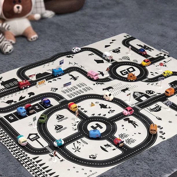 Baby Crawling Mat Cartoon Play Mat para niños Game Pad (130x100cm) Ndcxsfigh Nuevos Originales
