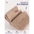 thumbnail image 6 of Hugh Ugoli Bamboo Ankle Loose Fit Diabetic Socks for Women, 3 Pairs, Beige, Shoe Size: 6-9, 6 of 7