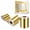 Gold, variant on Artrylin Mirror Frame Border Trim Peel and Paste Mirror Tape Border Bathroom,Waterproof Removable Silver Metallic Bulletin Board Wallpaper Boders for Classroom Wall Decoration Kitchen 4" x 197"