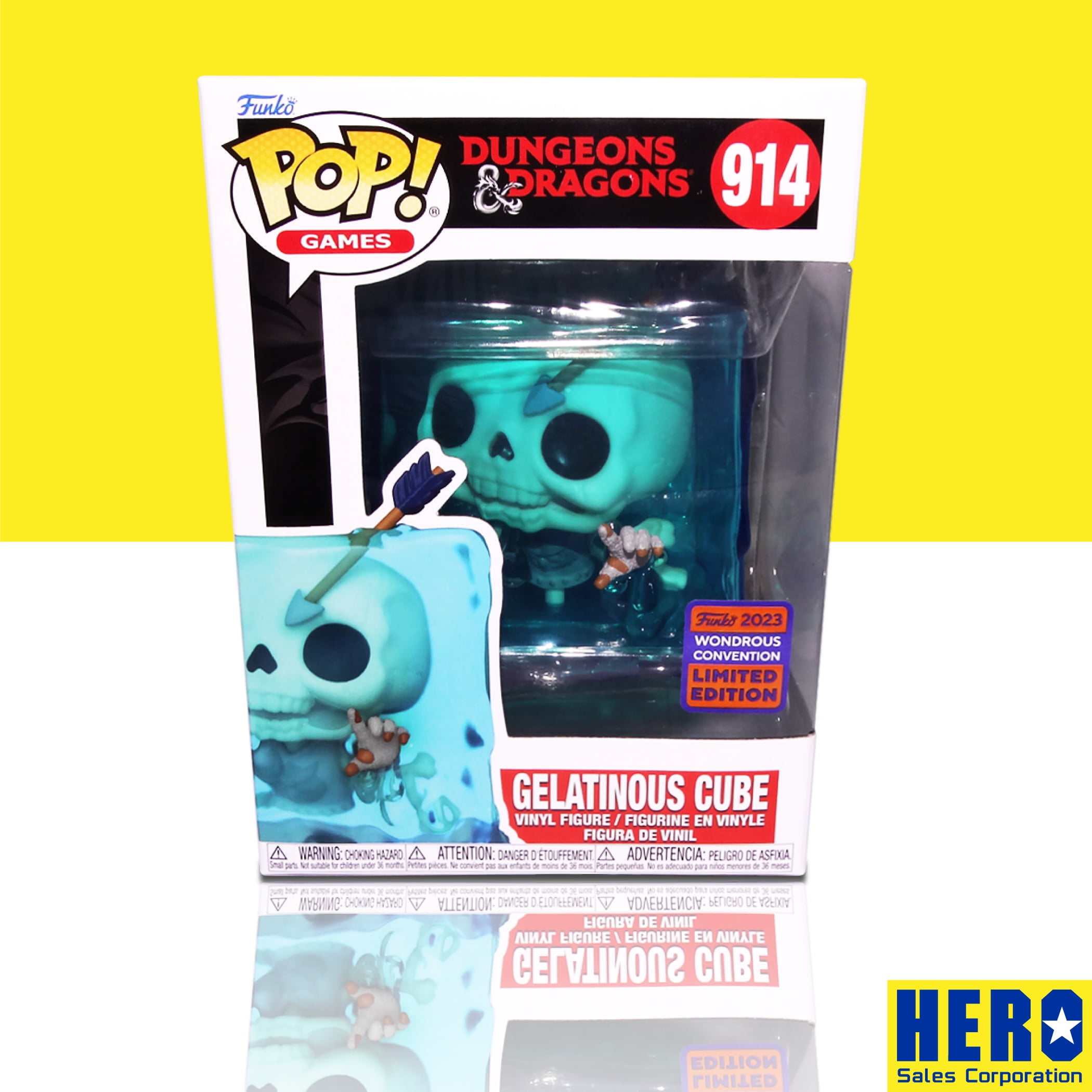Funko Pop Games Dungeon & Dragons Gelatinous Cube 914 Wondrous Con