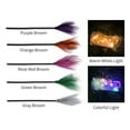 thumbnail image 2 of Cadena de lámpara 6.5FT Luces de cadena de Halloween Luces de cadena LED Luces colgantes de hadas LED alimentadas por batería Luces decorativas LED para decoración de fiesta de Halloween Irfora Cadena de lámpara, 2 of 7