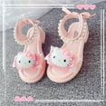 thumbnail image 6 of 2024 Summer Cartoon hello kitty KT Cat Style Sandals Beautiful Pear Princess Performance shoes, 6 of 8