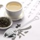 thumbnail image 3 of 12 filtros de té de mango largo de acero inoxidable con forma de corazón, infusor portátil para té suelto, 3 of 7
