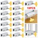 thumbnail image 1 of JShteea Cerradura Ventana Puerta Restrictor Cerradura Marco Garaje Ajustable para (B), 1 of 9