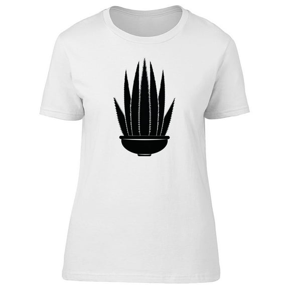 Black Large Cactus Tee Women's -Image by Shutterstock