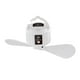 thumbnail image 5 of Ventilador de techo para tienda de campaña con temporizador y gancho para colgar, 3 velocidades Blanco 10400mAh, 5 of 7