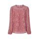 thumbnail image 5 of Txlixc Blusa de Manga Larga para Mujer, Blusa de Cuello Redondo con Botones en la Espalda con Patrón de Jacquard de Color Sólido, Tops de Calle de Ajuste Suelto Txlixc  Moda, 5 of 9