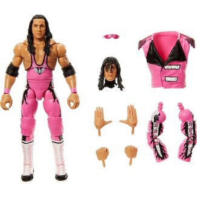 Bret hart 2024 action figure