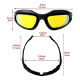 thumbnail image 4 of Lentes Tácticos  Bloosom Deportivos Goggle Para Motocicleta Negro, 4 of 4