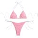 thumbnail image 2 of Traje de baño para mujer, moda, cómodo, estampado, bikini, traje de baño de color liso para mujer, conjuntos de bikinis, trajes de baño para mujer, 2 of 7