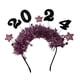 thumbnail image 4 of Diadema de Feliz año Nuevo para mujer, accesorios para el cabello, diademas elegantes, decoración para Cosplay, disfraz de cumpleaños, vacaciones, Fernando Aro para el pelo de año nuevo, 4 of 8