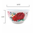 thumbnail image 5 of The Pioneer Woman Melamine Mixing Bowl Set with Lids, 18 Piece Set, Wishful Winter, 5 of 26