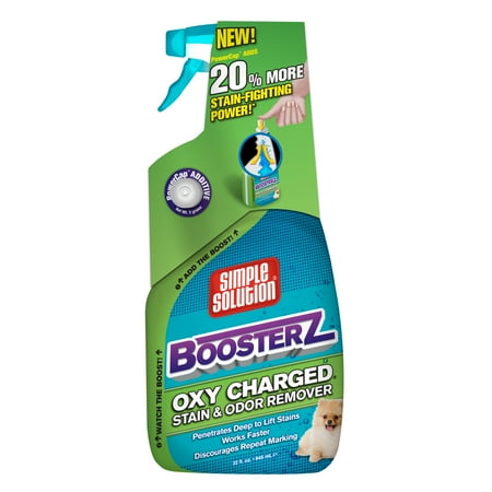 Simple Solution Boosterz Oxy Carpet Stain & Odor Remover for Dogs - 32 oz.