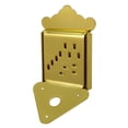 thumbnail image 2 of kusrkot Pièces de Mandoline Triangulaire Dorée pour Mandoline Arquée avec Vis, 2 of 8