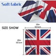thumbnail image 7 of British Flag Cloth Napkins Set of 4,20x20 Inches Napkins Cloth Washable Reusable Soft for Dinner,Wedding,Parties,Home Dinner,Tableative Decor Gift, 7 of 7