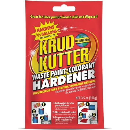 Krud Kutter Waste Paint & Colorant Hardener, 3.5 Oz.