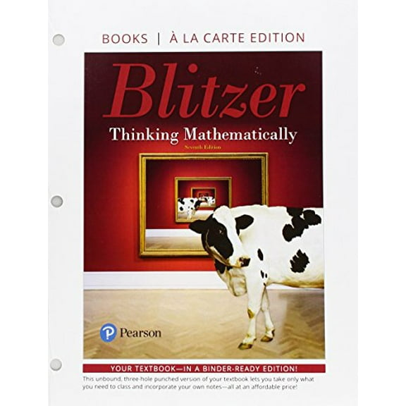 Pre-Owned Thinking Mathematically, Books a la Carte Edition