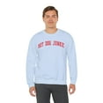 thumbnail image 6 of Hot Dog Junkie Sweatshirt Gifts Crew Neck Shirt Long Sleeve Unisex, 6 of 7
