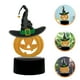 thumbnail image 4 of Gemas de cristal Pintura DIY LED LED Halloween Decoración del hogar de la lámpara de calabaza de taladro completo, 4 of 5