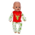 thumbnail image 5 of Stijggn B*aby Doll Clothes Christmas Halloween Doll Dress Cute Dolls Overalls Lifelike Reborn B*aby Doll Accessories Fashion Doll Clothes for 18 Dolls, 5 of 6