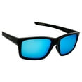 thumbnail image 6 of Islander Eyes Roatan Polarized Sunglasses for Men or Women Square-Shaped Black Frame w/ Blue Mirror Lens, 6 of 6