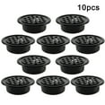 thumbnail image 1 of 10X Cache-Grille Rond en Métal pour Armoire et Placard Ventilation Maison, 1 of 9