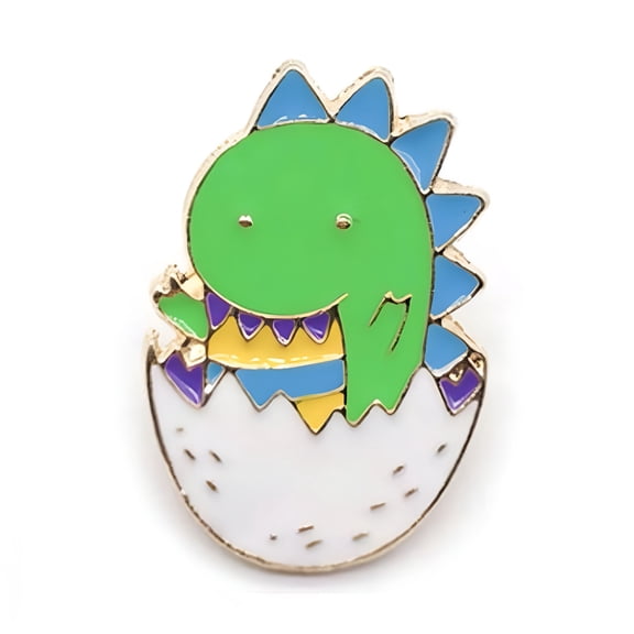 DESIGNICE Cute Brooch Lapel Pin Badge for Women Gift Dinosaur Enamel Pin Backpack Pins