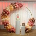 thumbnail image 5 of Beyondtrade 158Pcs Apricot Latex Balloons Garland Kit Arch for Birthday Party Backdrop Decoration, 5 of 10