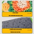 thumbnail image 5 of Snuffle Toy for Rabbits Treat Dispensing Toy Puzzle Mat Feeders Toy for Slow Feeding for Puppies Foraging Skills, 5 of 9